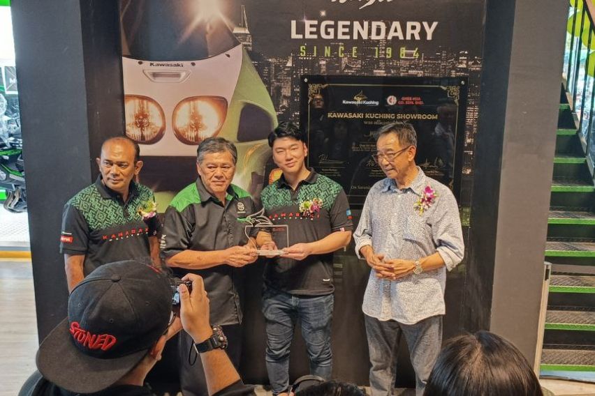 New Kawasaki 4S centre opens in Kuching, Sarawak