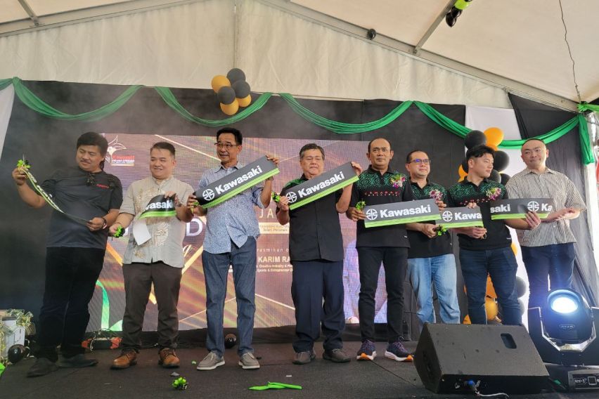 New Kawasaki 4S centre opens in Kuching, Sarawak