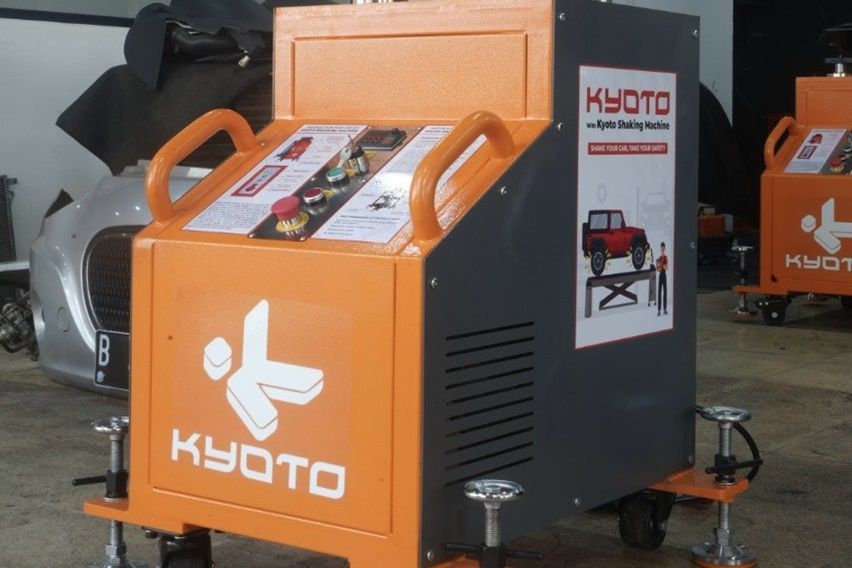 Rotary Auto Hadirkan Kyoto Shaking Machine, Pengecekan Kaki-kaki Mobil Jadi Lebih Cepat dan Akurat