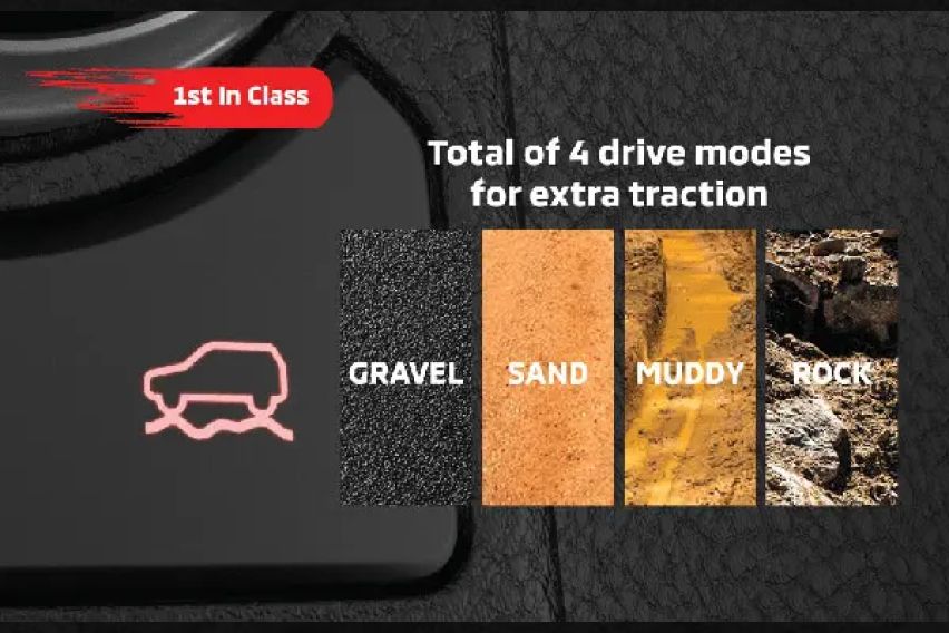 Mitsubishi Triton off-road