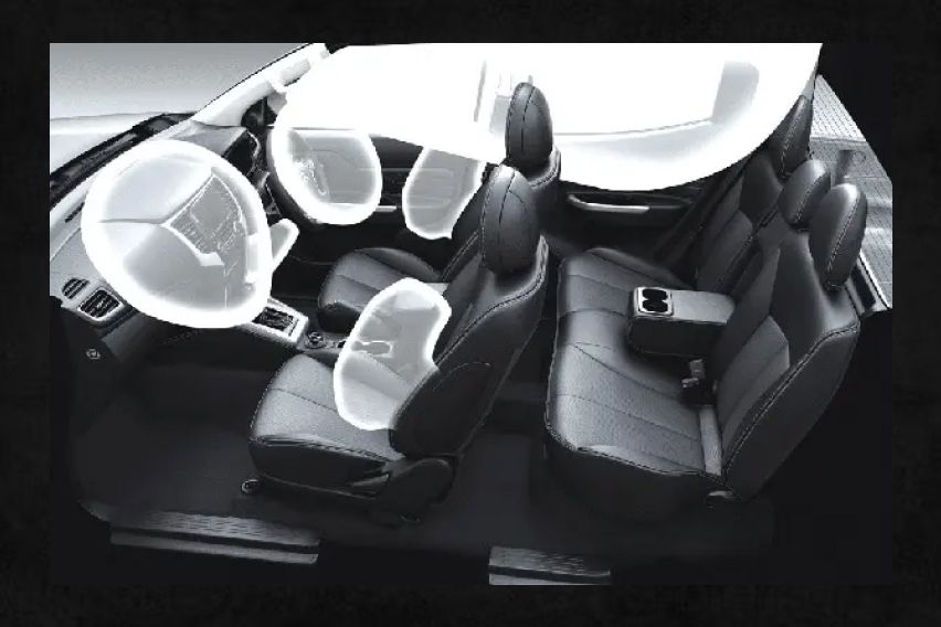 Mitsubishi Triton airbag