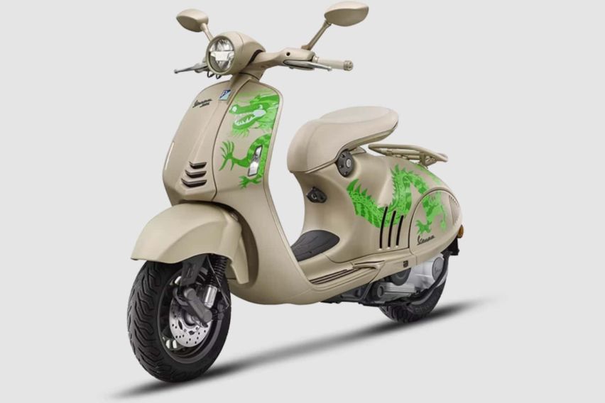 Vespa 946 Dragon scooter breaks cover; limited to 1,888 units