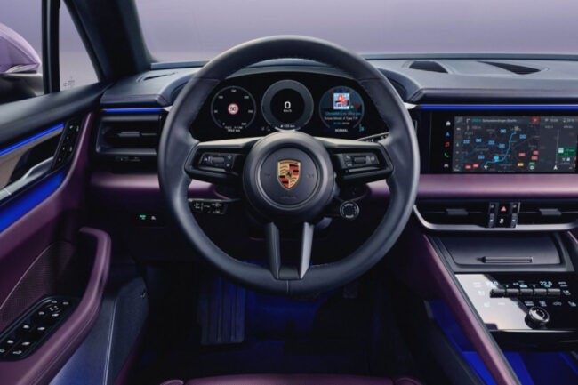 2024 Porsche Macan interior