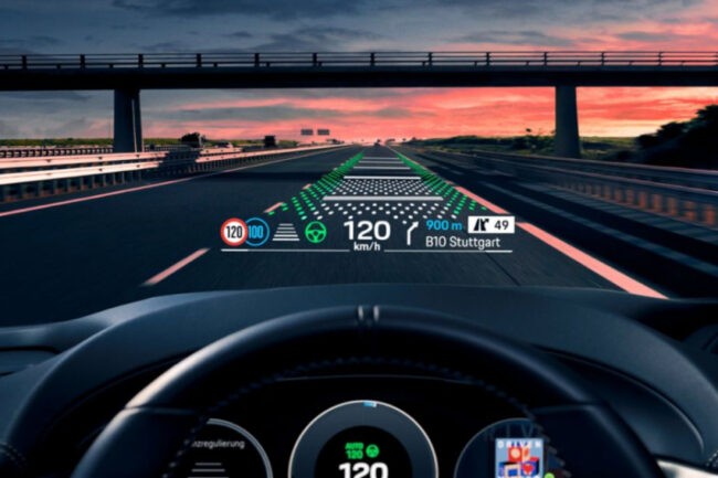 2024 Porsche Macan augmented reality