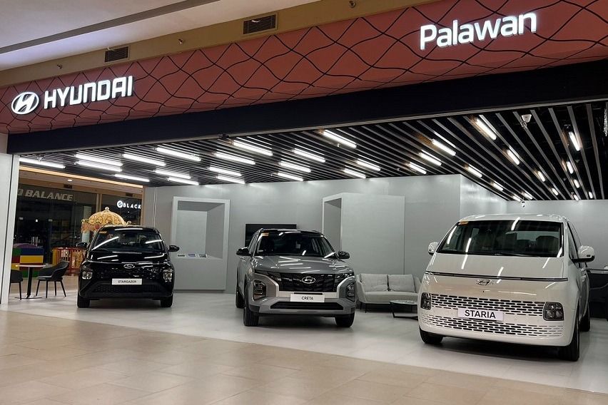 Hyundai in Palawan showroom