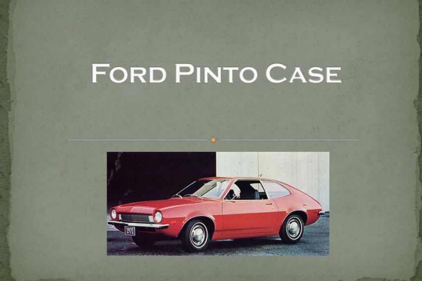  Ford Pinto Fires