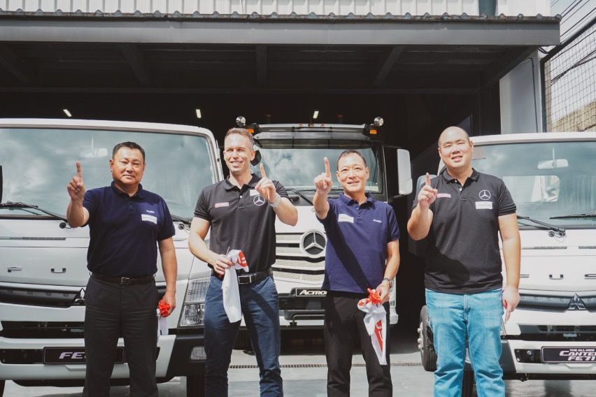 Fuso PH, Mercedes-Benz open new joint facility