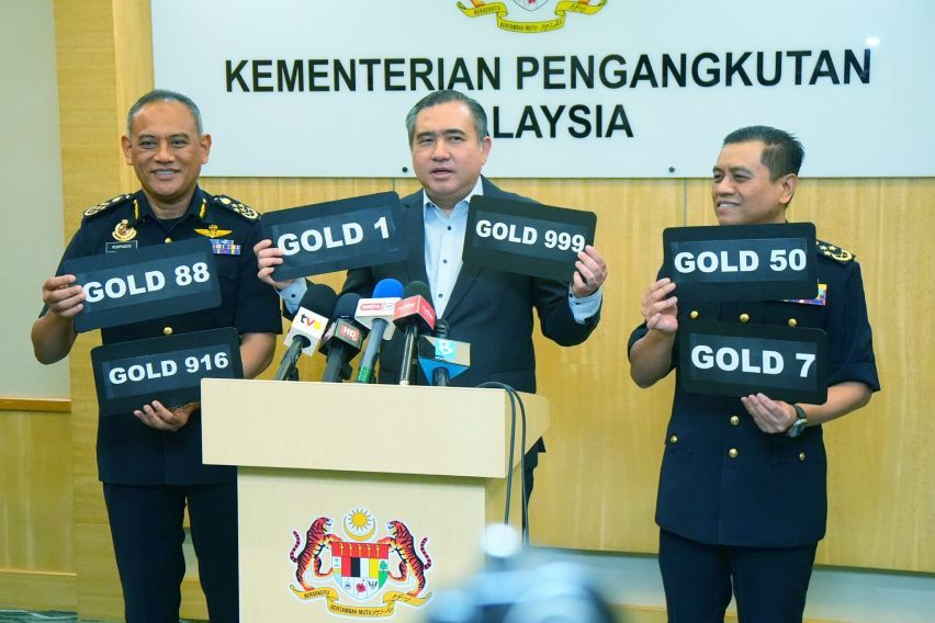 Bidding for unique GOLD vehicle registration plates opens up tomorrow!