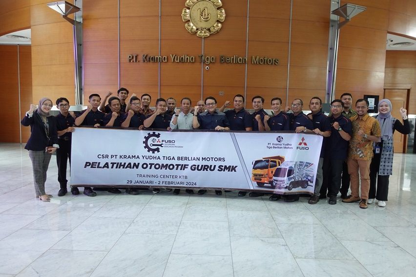 KTB Beri Pelatihan Otomotif Buat Guru dan Siswa SMK
