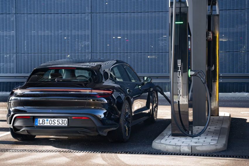 New Porsche Taycan EV