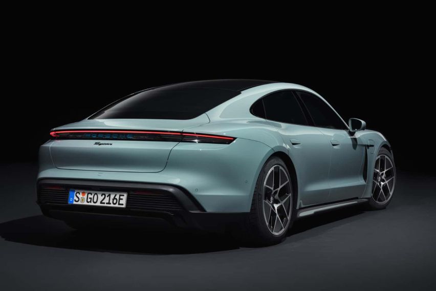 New Porsche Taycan EV