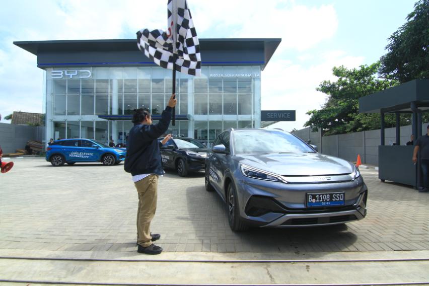 BYD Atto 3 media drive