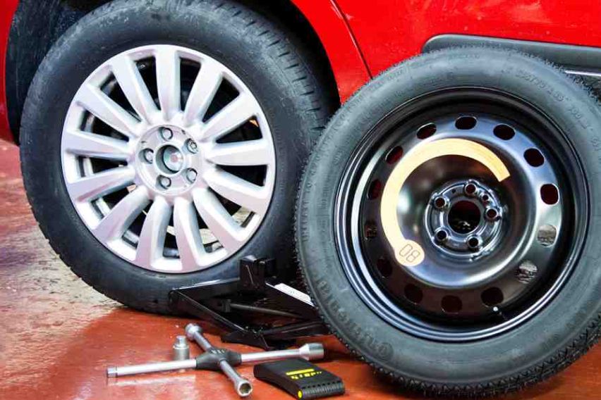 Check the Spare Tyre