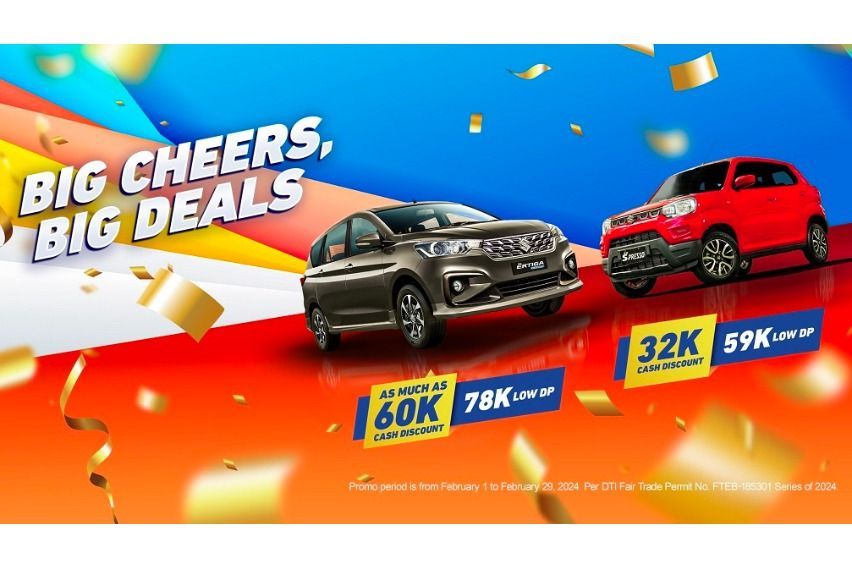 Suzuki prolongs ‘Big Cheers, Big Deals’ Promo