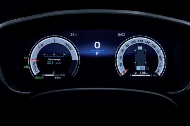 2024 Toyota Corolla Cross meter cluster