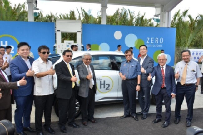 Hydrogen refuelling station sarawak