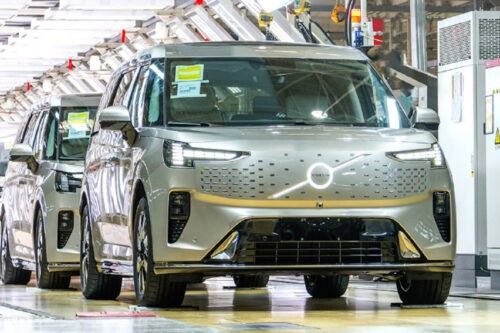 Volvo EM90 rolls off the production line - 5 things you need to know about the Volvo EV MPV