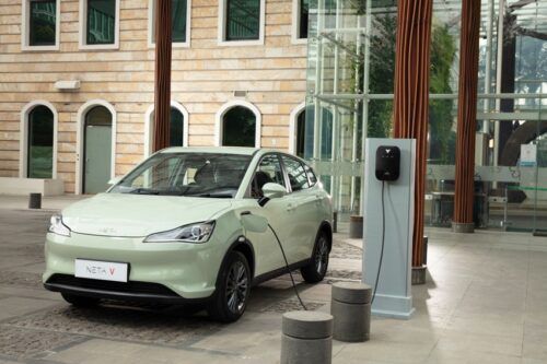 Hitungan Konsumsi Energi Mobil Listrik Neta V Selama Satu Tahun