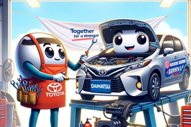 Toyota Daihatsu working together