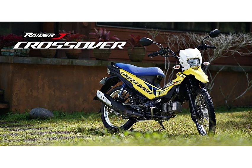 Here are the 4 available colors for the Suzuki Raider J Crossover