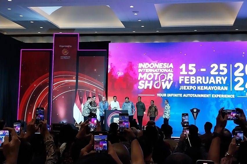 Indonesia International Motor Show (IIMS) 2024 Resmi Dibuka Presiden Joko Widodo