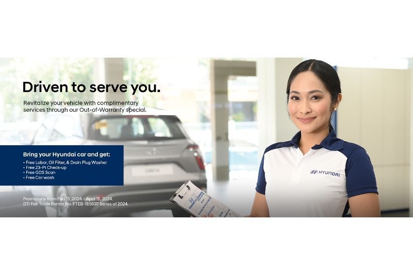 Hyundai Motor PH launches out-of-warranty promo