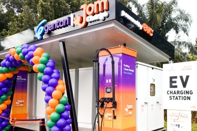 Gentari EV charging stations