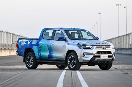 Toyota Hilux FCEV concept revealed in Thailand; testing begins