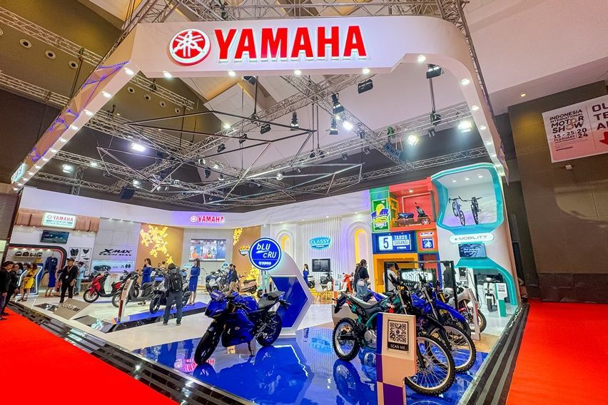 Yamaha Pikat Pengunjung IIMS 2024 dengan Varian Warna Baru dan Program Penjualan Menarik