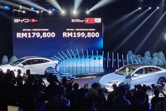 BYD Seal price Malaysia