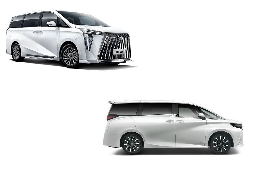 Luxury mover matchup: GAC M8 vs. Toyota Alphard