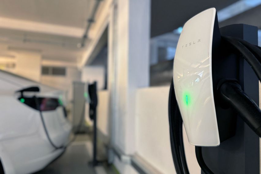 new Tesla AC destination charging stations