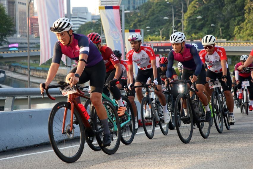 Up to 16 roads will be closed this weekend for OCBC's Cycle Kuala Lumpur 2024