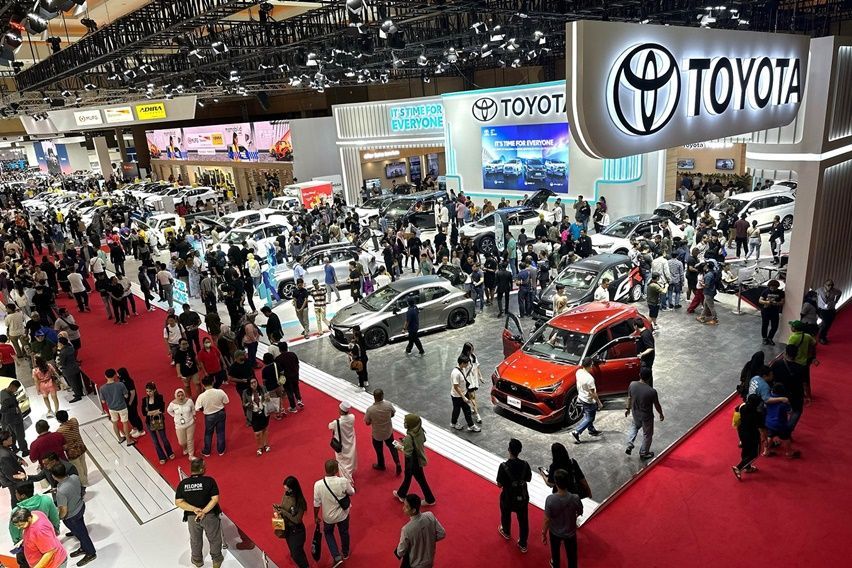 Toyota Memperoleh Hasil Penjualan 2.540 Unit Selama IIMS 2024