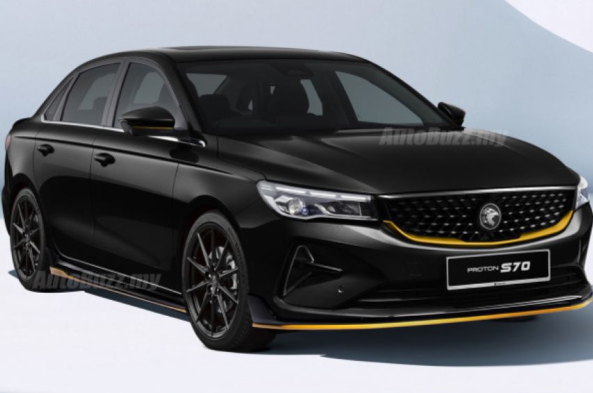 Proton S70 R3 race car