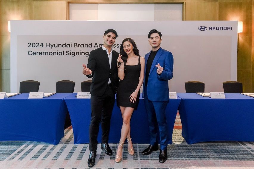 Hyundai Motor PH gets 4 local celebs to be brand ambassadors