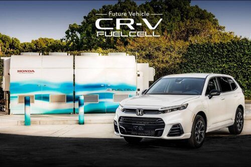 Honda previews hydrogen-powered CR-V