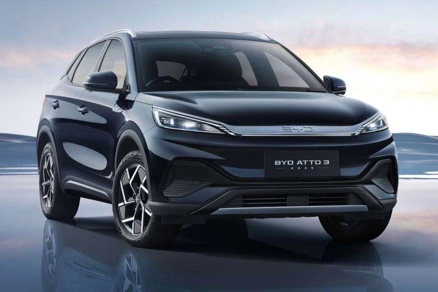 BYD’s Atto 3 Electric SUV Receives Updates For 2024