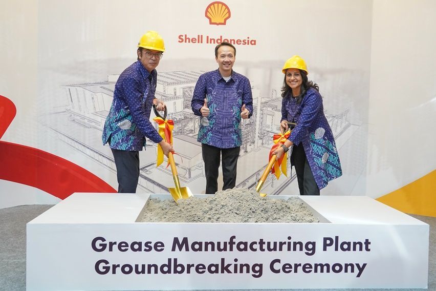 Shell Mulai Bangun Pabrik Grease di Indonesia, Siap Produksi 12 Juta Liter Gemuk Per Tahun