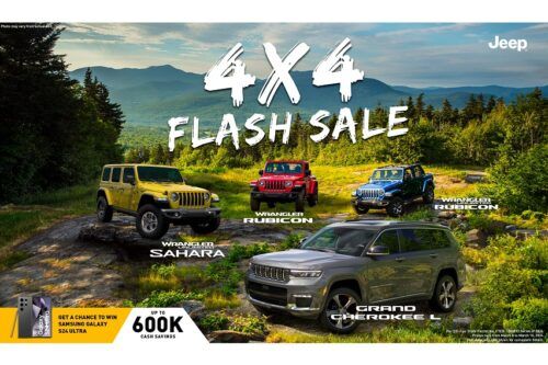 Jeep PH rolls out 4x4 flash sale this weekend