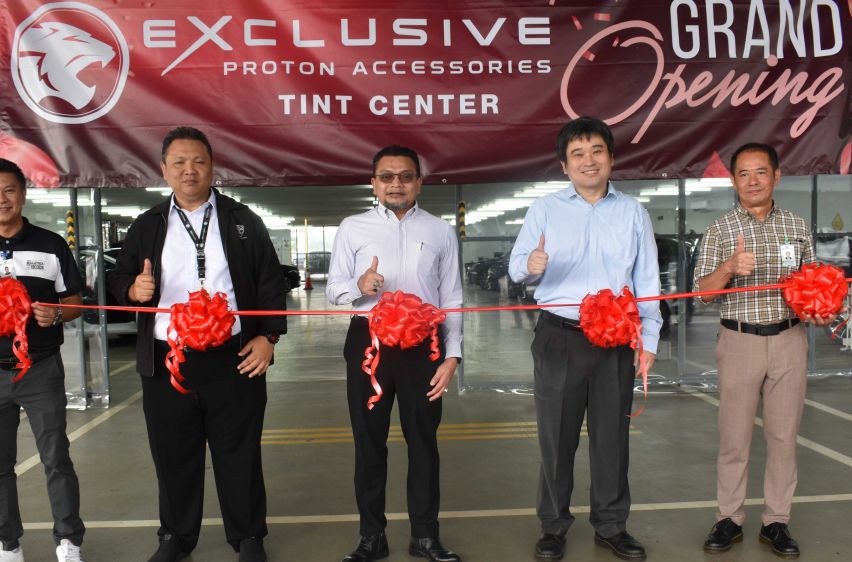 Proton’s in-house vehicle tinting service 