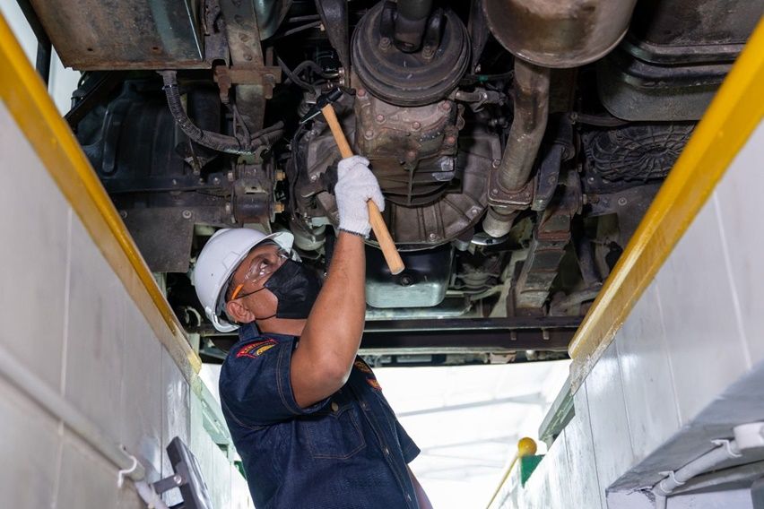 Fasilitas uji KIR Hino