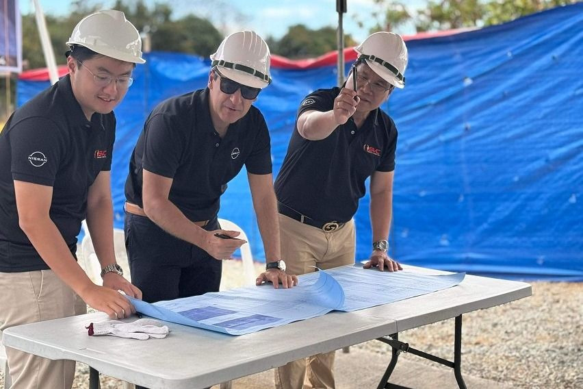 Nissan SIlang groundbreaking