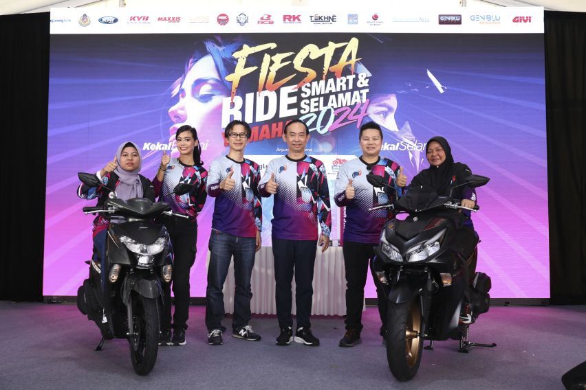 Yamaha Malaysia hosts ‘Fiesta Ride Smart, Ride Selamat’ to promote safer motorcycle-riding habits among female riders