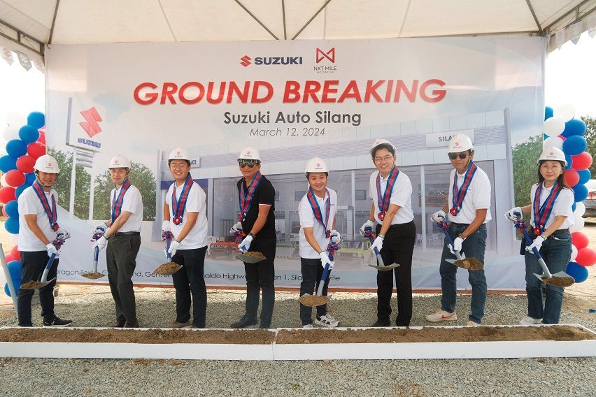 Suzuki PH breaks ground for upcoming Silang dealership