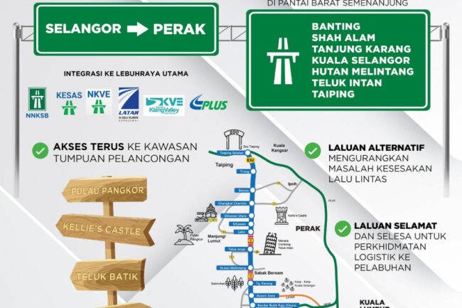 WCE Selangor to Perak 2024