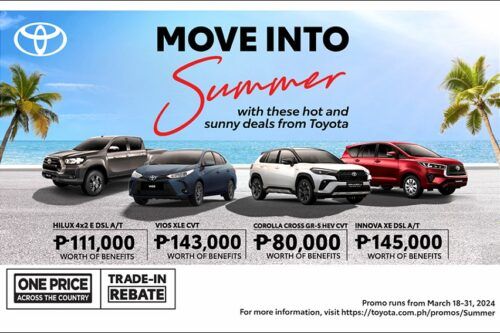 Toyota PH offers hot deals under March promo