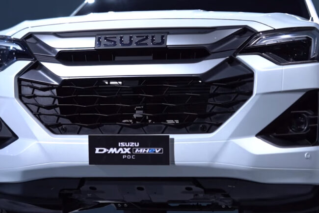 Isuzu D-Max mild hybrid