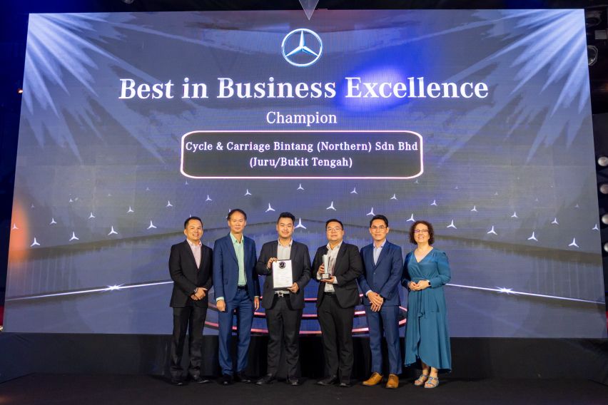 Mercedes-Benz Malaysia Retail Partner Awards ceremony