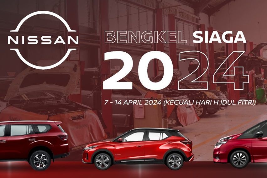 Nissan Siapkan Bengkel Siaga dan Layanan Darurat 24 Jam Selama Musim Mudik 2024